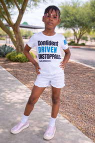 Confident. Driven. Unstoppable. Tee
