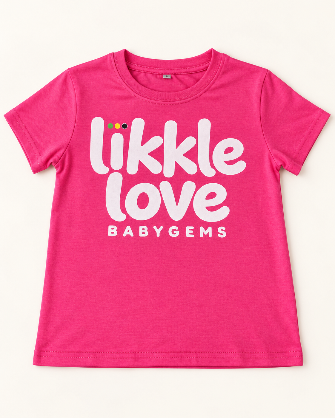 Likkle Love Kids Graphic Tee – Pink