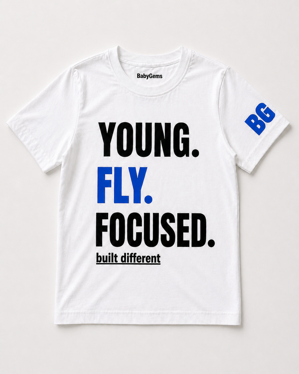 Young. Fly. Focused. Tee