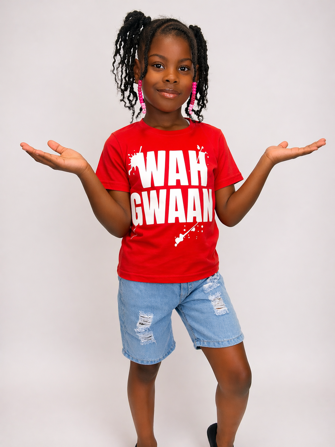 Wah Gwaan Glow Tee – (Glow in the Dark)
