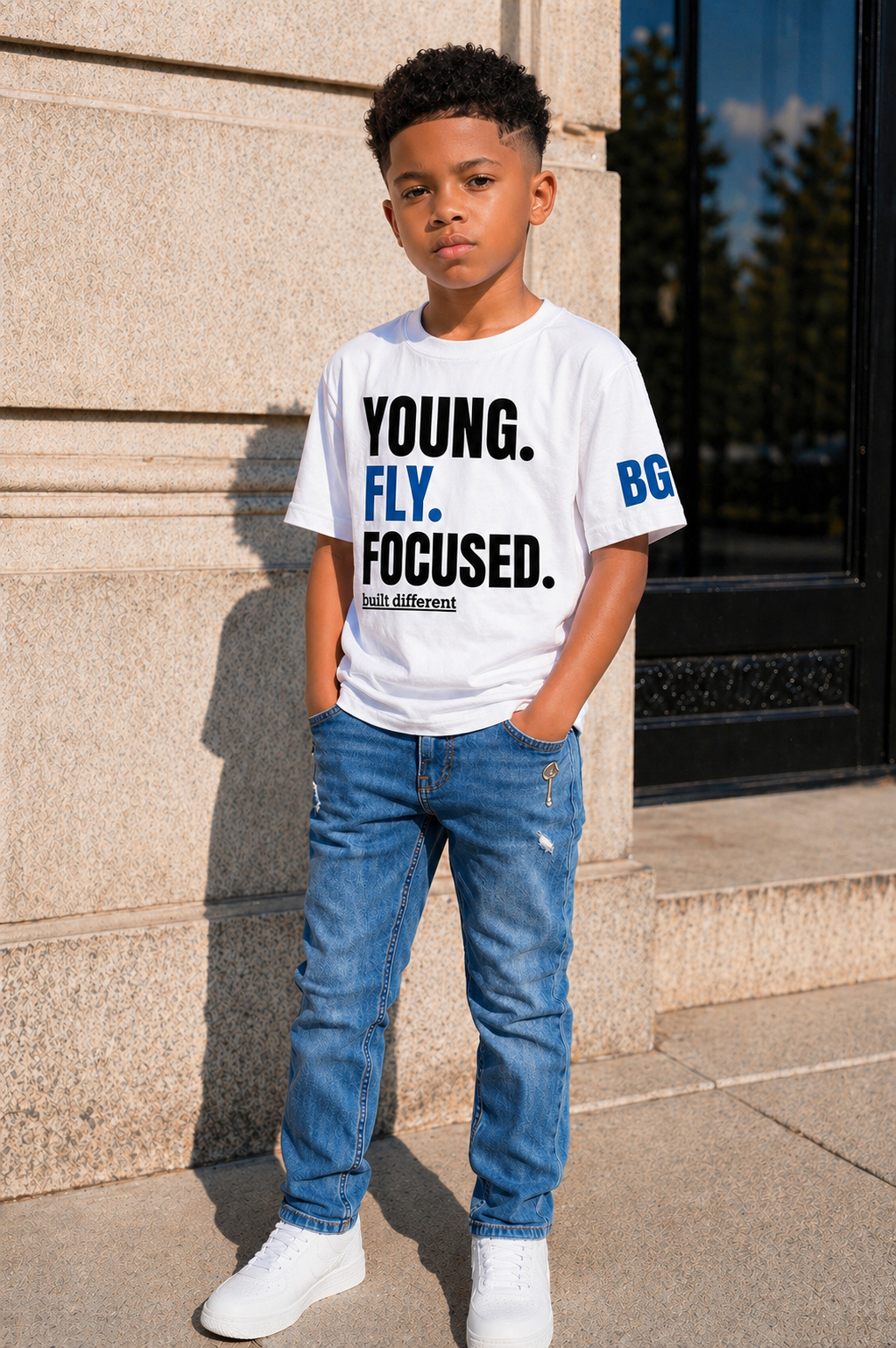 Young. Fly. Focused. Tee