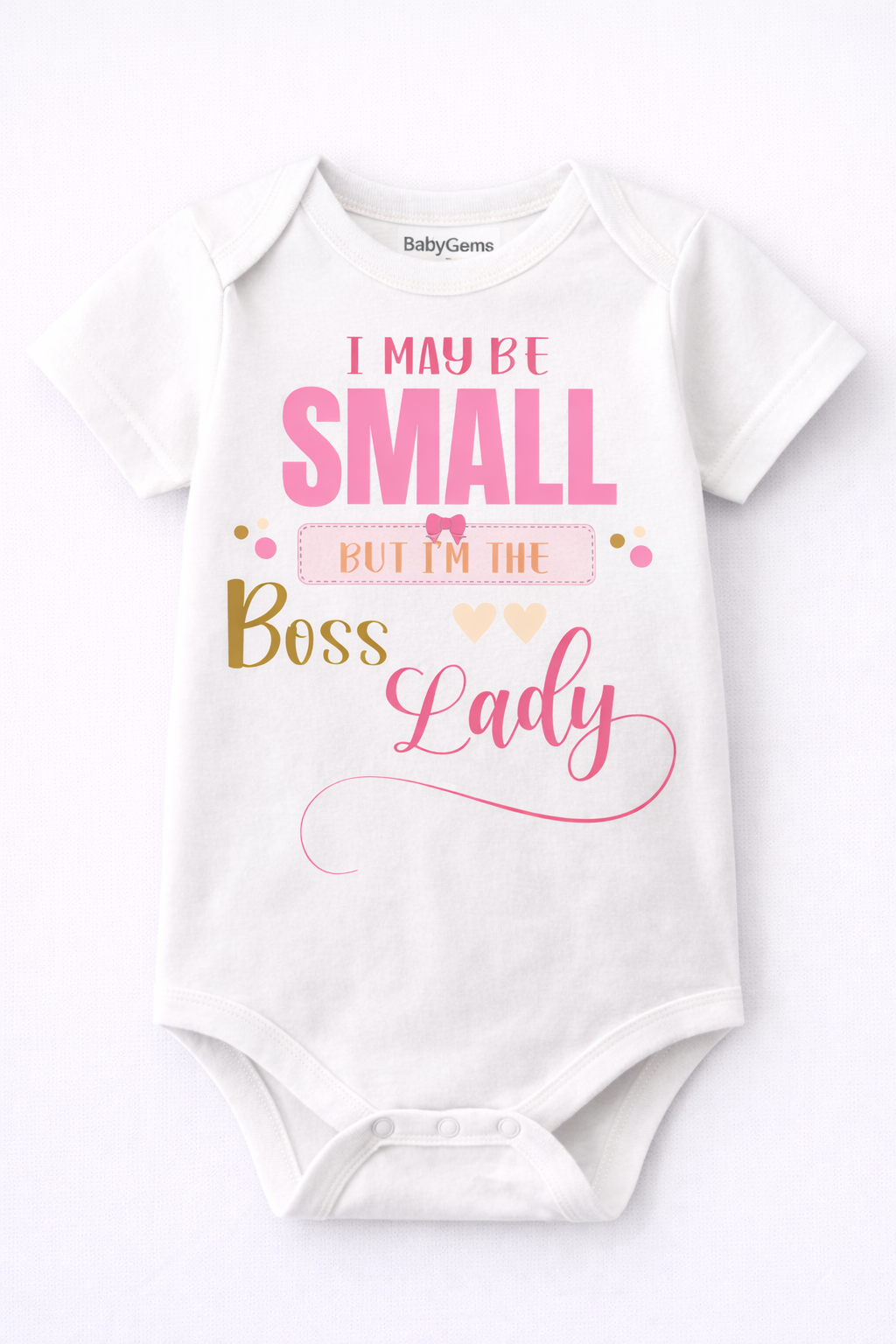 Boss Lady Baby Girl Bodysuit