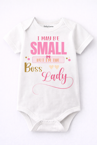 Boss Lady Baby Girl Bodysuit