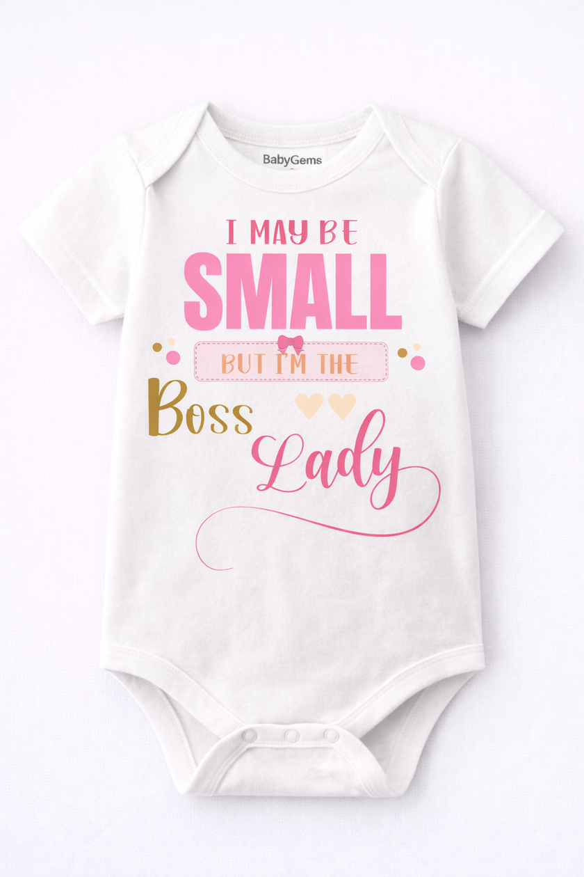 Boss Lady Baby Girl Bodysuit