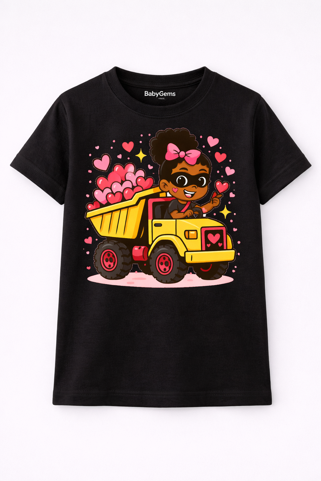 Black Legend Steal your heart Girls Graphic Tee