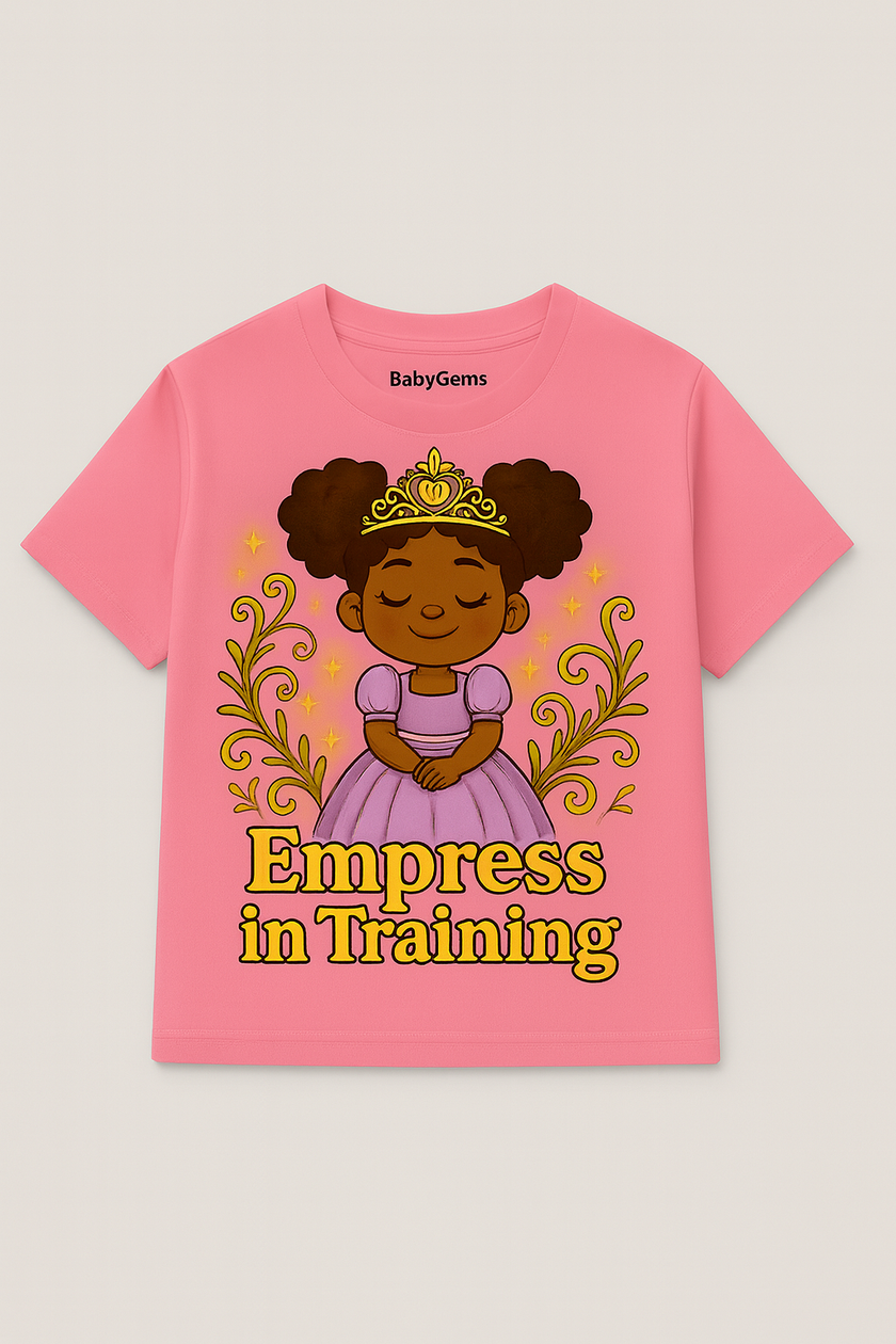 Empress In Training Girls Graphic Tee