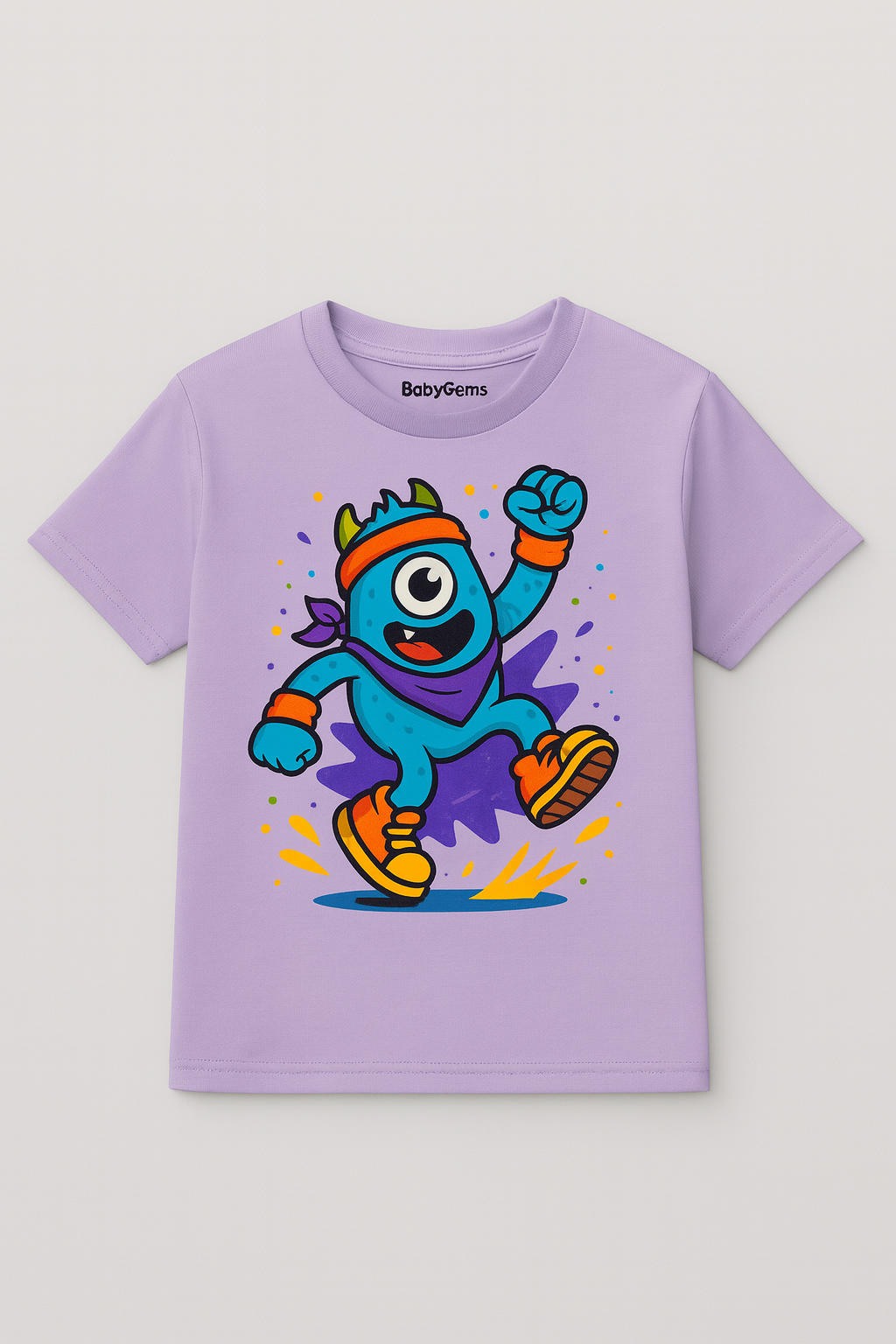 Glow In The Dark Dancing Monster Boys Graphic Tee