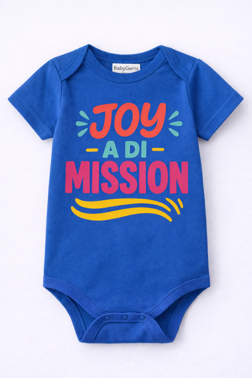 Mission Joy Baby Boy Bodysuit
