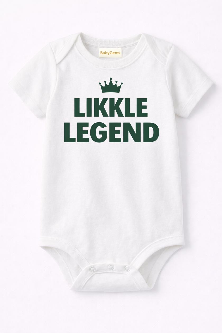 Likkle Legend Baby Boy Bodysuit