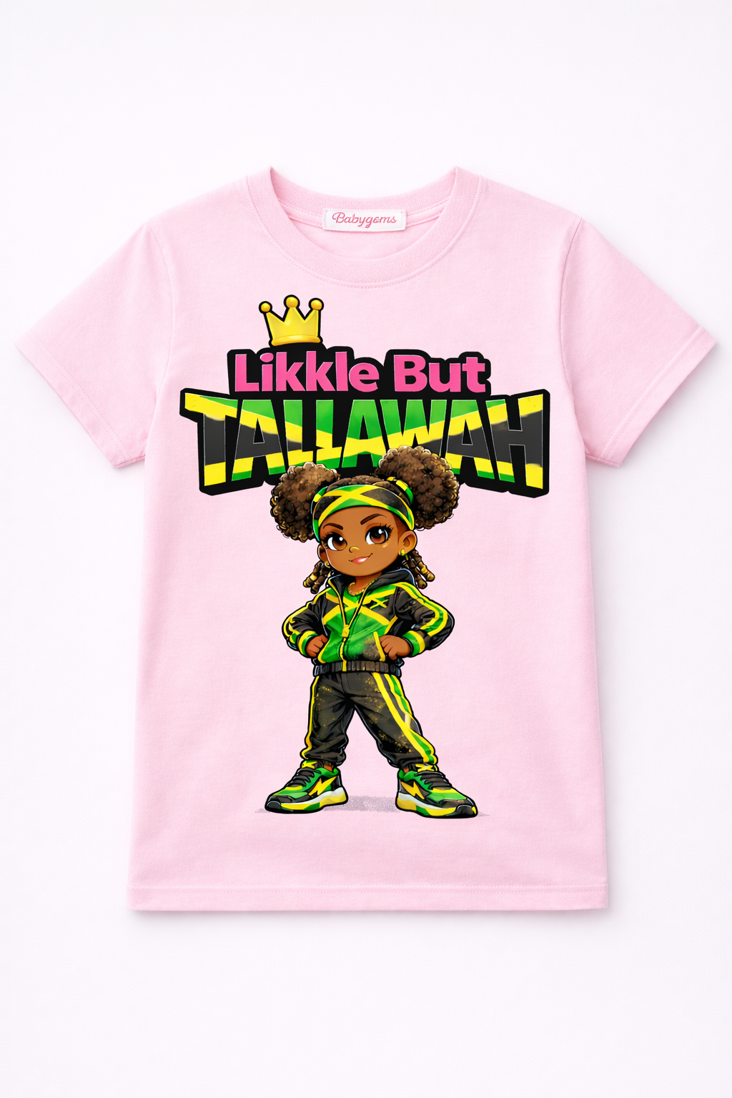 Likkle but Tallawah Girls Graphic Tee