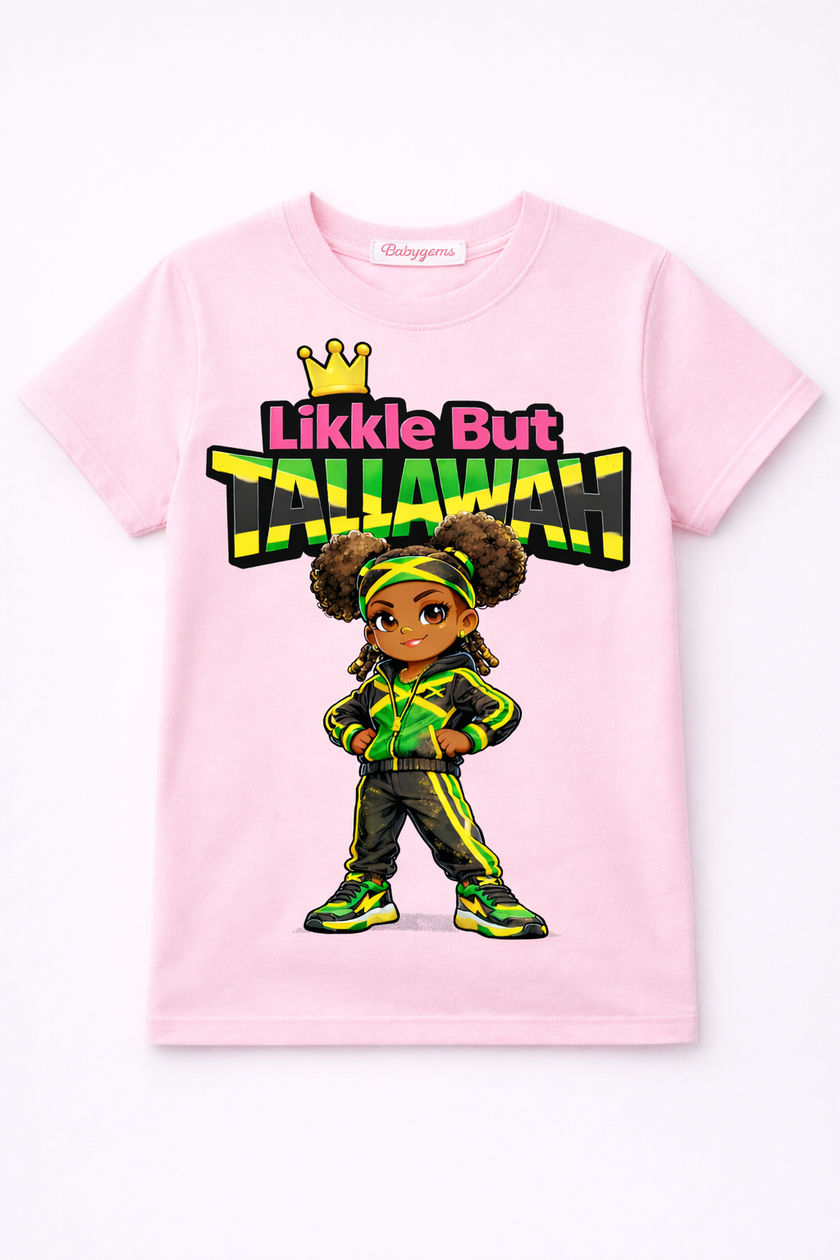 Likkle but Tallawah Girls Graphic Tee