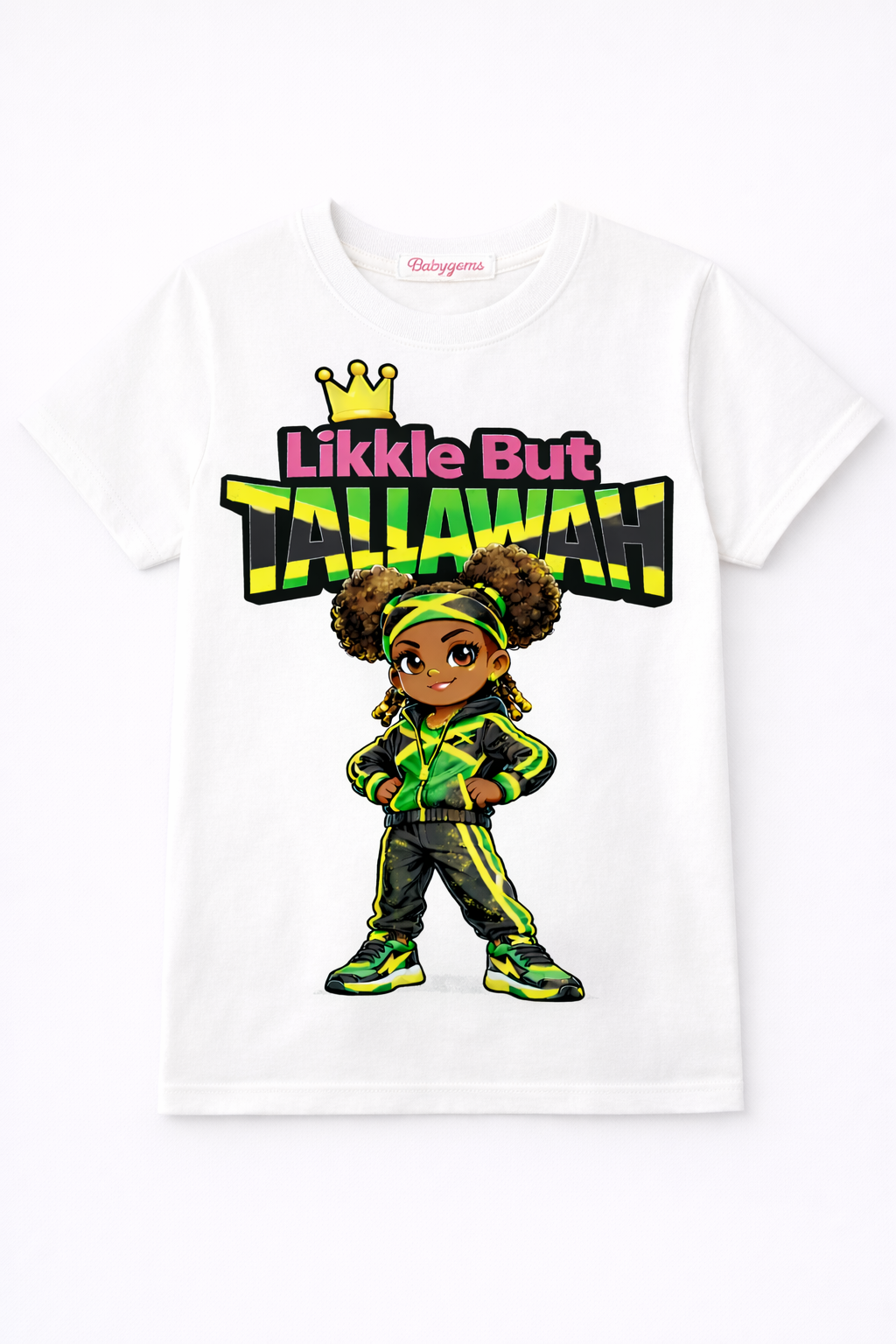 Likkle but Tallawah Girls Graphic Tee