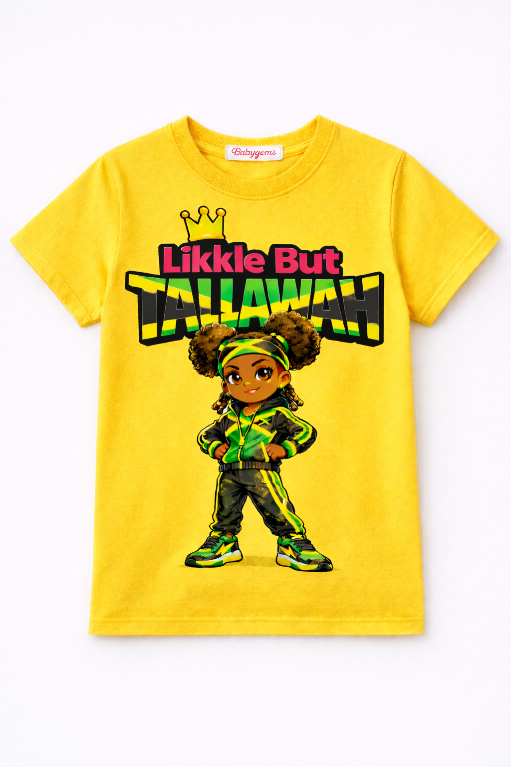 Likkle but Tallawah Girls Graphic Tee
