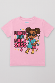 Full A Sass Girls Graphic Tee