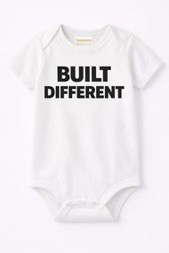 Built Different Baby Boy Bodysuit