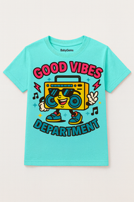 Good Vibes Department Boys Graphic Tee