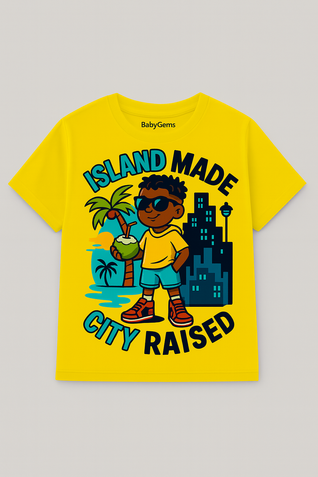 Island made Boys Graphic Tee