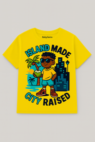 Island made Boys Graphic Tee