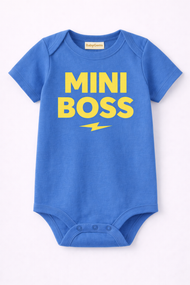 Mini Boss Baby Boy Bodysuit