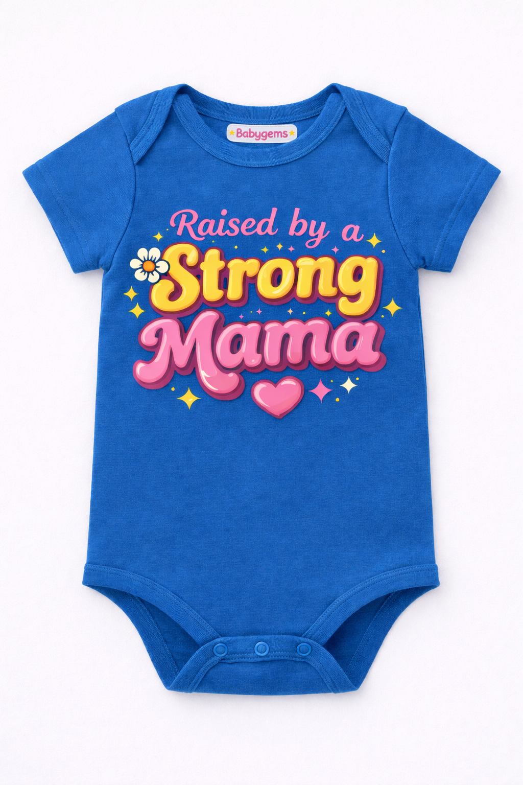 Strong Like Mama Baby Girl Bodysuit